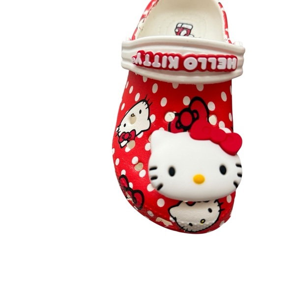 NWT Hello Kitty Kids Crocs (2nd) - Red size child 9 - Picture 8 of 8